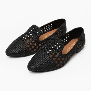 Nine West Black Woven Loafers for Women/ FINAL SALE